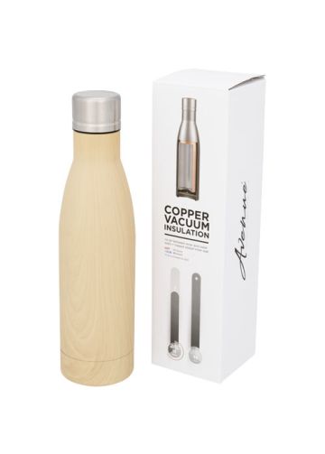 Vasa 500 Ml Wood-look Copper Vacuum Insulated Bottle