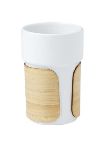 Fika 340 Ml Tumbler With Bamboo Sleeve
