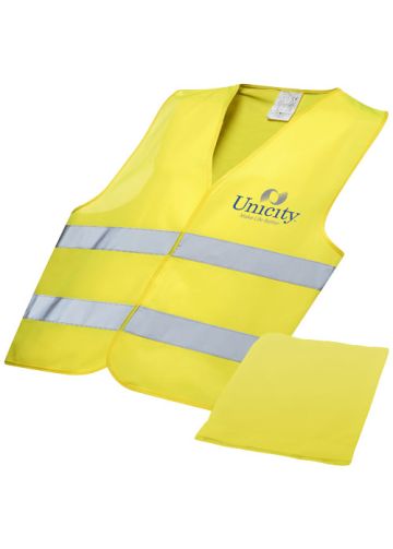 Rfx™ Watch-out Xl Safety Vest In Pouch For Professional Use