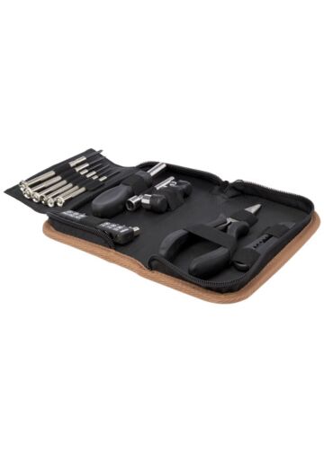 Spike 24-piece Rcs Recycled Plastic Tool Set With Cork Pouch