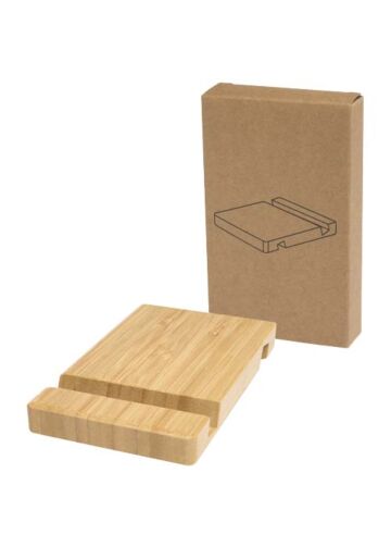 Bubup Bamboo 2-angled Tablet And Phone Stand