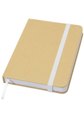 Reed A6 Recycled Hard Cover Notebook With Plain Pages