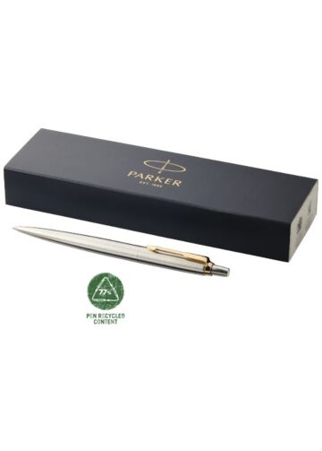 Parker Jotter Ss Ballpoint Pen (Blue Ink)