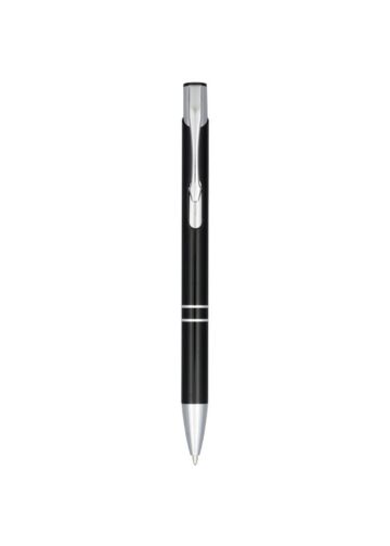Moneta Anodized Aluminium Click Ballpoint Pen (Blue Ink)