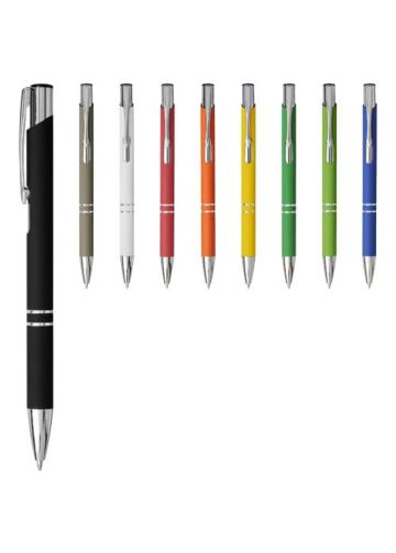 Moneta Soft Touch Ballpoint Pen (Black Ink)