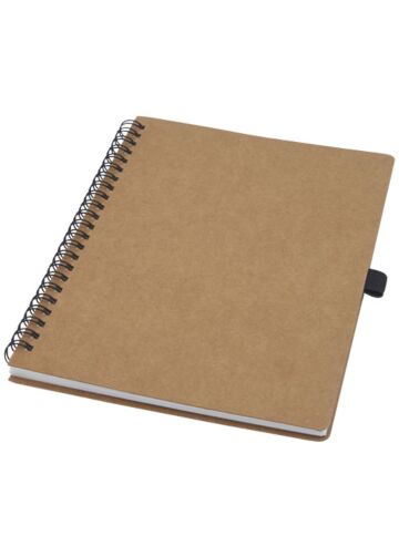 Cobble A5 Wire-o Recycled Cardboard Notebook With Stone Paper