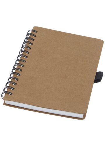 Cobble A6 Wire-o Recycled Cardboard Notebook With Stone Paper