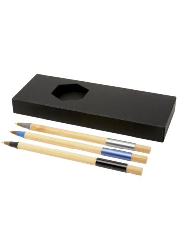 Kerf 3-piece Bamboo Pen Set