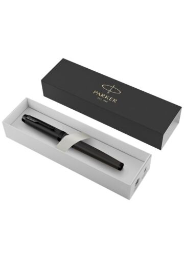 Parker Im Achromatic Rollerball Pen (Black Ink)