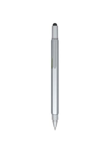Dora Recycled Aluminium Multifunctional Pen (Black Ink)