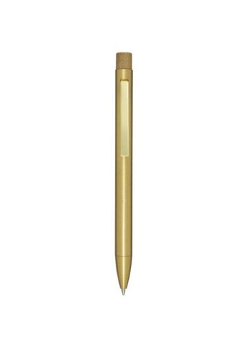 Beatriz Recycled Brass Ballpoint Pen (Black Ink)