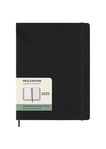 Moleskine Hard Cover 12 Month Xl Weekly Planner