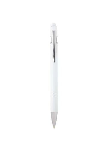 Kish Ballpoint Pen With Silver Finish (Blue Ink)