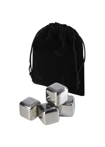 Froz Stainless Steel Ice Cubes Set