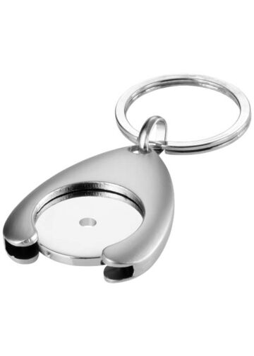 Trolley Coin Holder Keychain