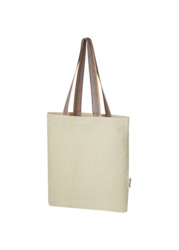 Rainbow 180 G/m² Recycled Cotton Tote Bag 5l