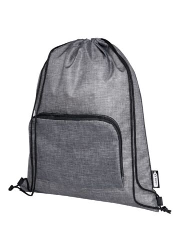 Ash Recycled Foldable Drawstring Bag 7l