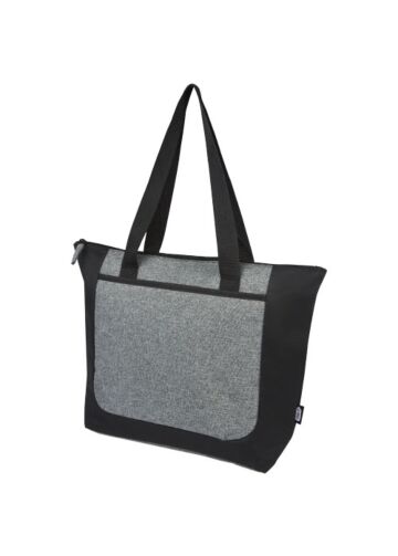 Reclaim Grs Recycled Two-tone Zippered Tote Bag 15l