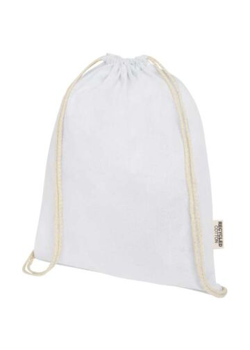 Oregon 140 G/m² Grs Recycled Cotton Drawstring Bag
