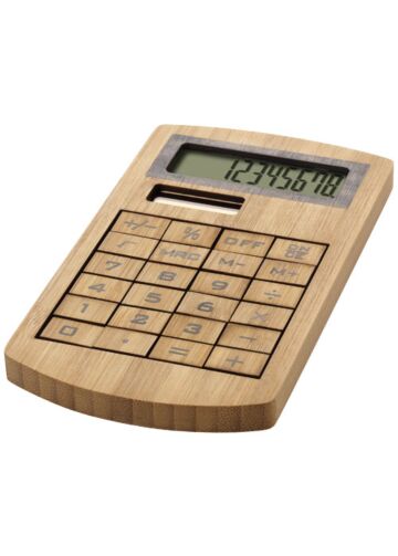 Eugene Calculator Made Of Bamboo