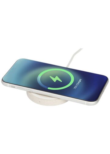 Naka 5w Wheat Straw Wireless Charging Pad
