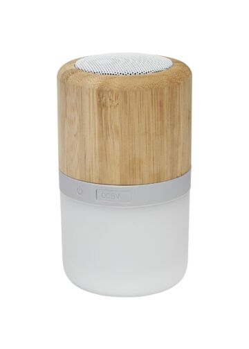 Aurea Bamboo Bluetooth® Speaker With Light