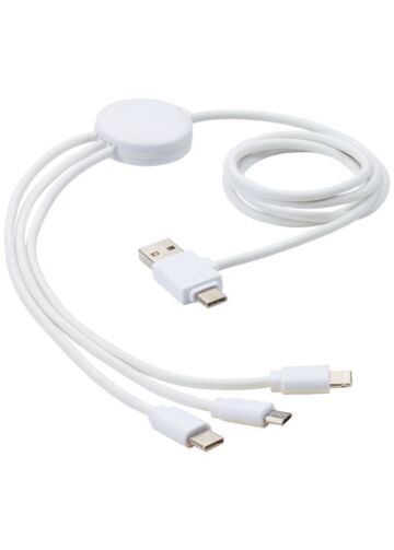 Pure 5-in-1 Charging Cable With Antibacterial Additive