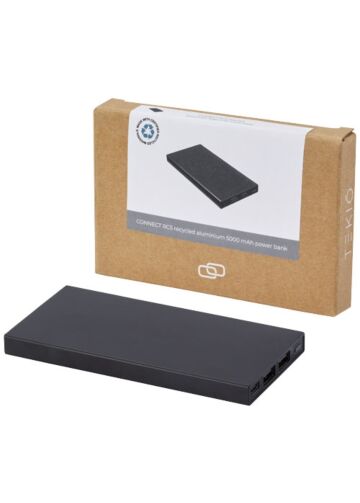 Connect 5000 Mah Recycled Aluminium Power Bank