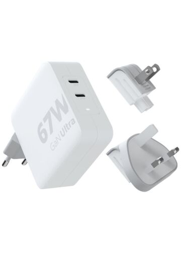 Xtorm Xvc2067 Gan Ultra 67w Travel Charger With 100w Usb-c Pd Cable