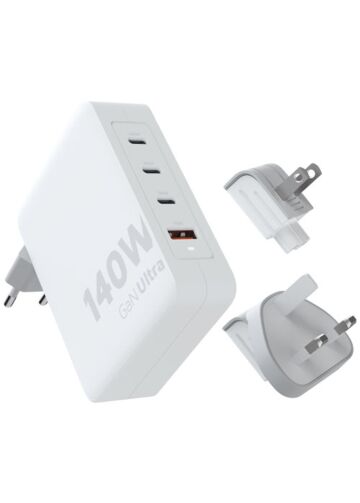 Xtorm Xvc2140 Gan Ultra 140w Travel Charger With 240w Usb-c Pd Cable