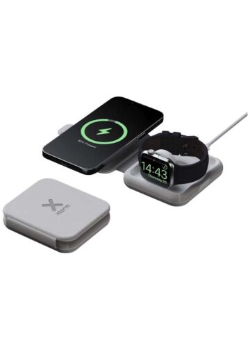 Xtorm Xwf21 15w Foldable 2-in-1 Wireless Travel Charger