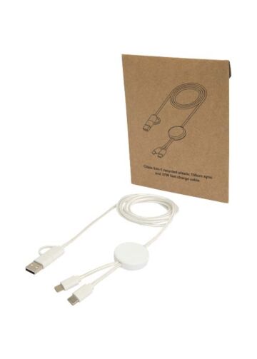 Citala 5-in-1 Recycled Plastic 150 Cm Data Sync And 27w Fast Charge Cable