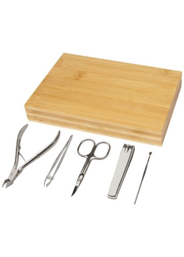 Ladia 5-piece Bamboo Manicure Set