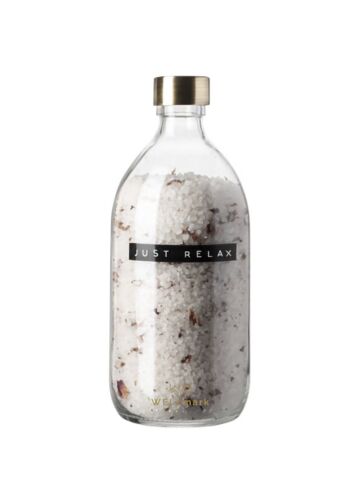 Wellmark Just Relax 500 Ml Bath Salt - Roses Fragrance