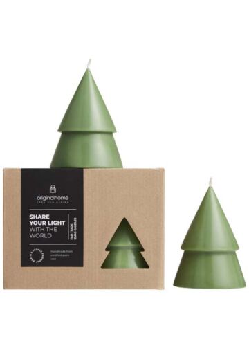 Originalhome Xmas Tree Candle Set Of 2 - M