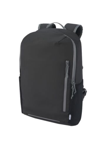 Aqua 15" Grs Recycled Water Resistant Laptop Backpack 21l