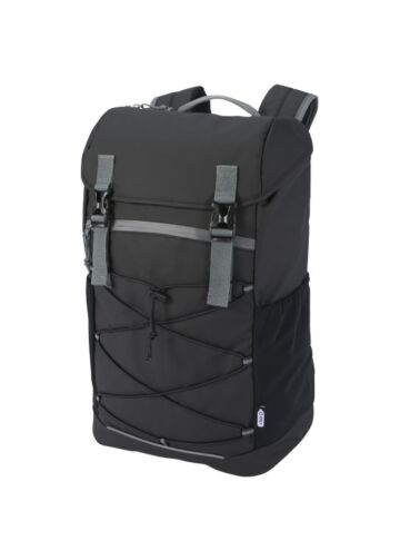 Aqua 15.6" Grs Recycled Water Resistant Laptop Backpack 23l