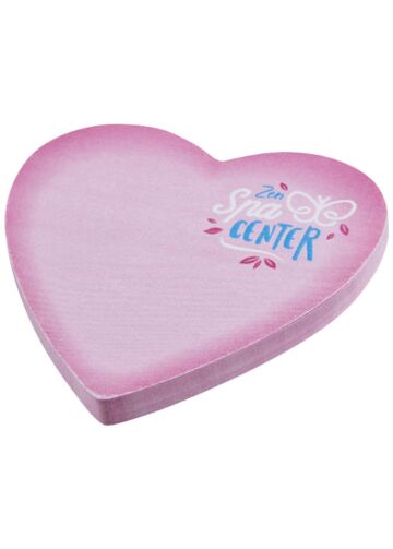Sticky-mate® Heart-shaped Recycled Sticky Notes