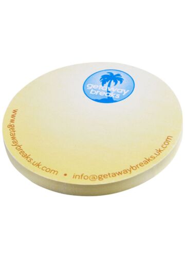 Sticky-mate® Circle-shaped Recycled Sticky Notes