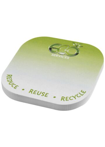 Sticky-mate® Square-shaped Recycled Sticky Notes With Rounded Corners