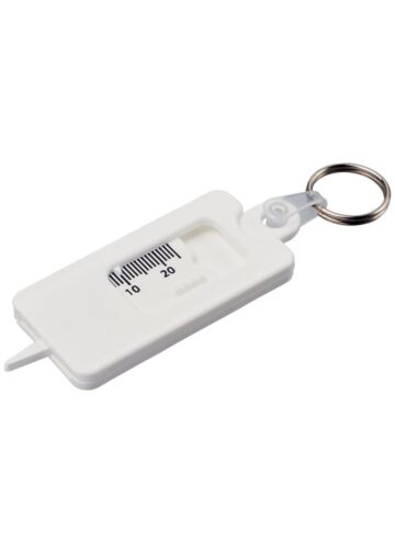 Kym Recycled Tyre Tread Check Keychain