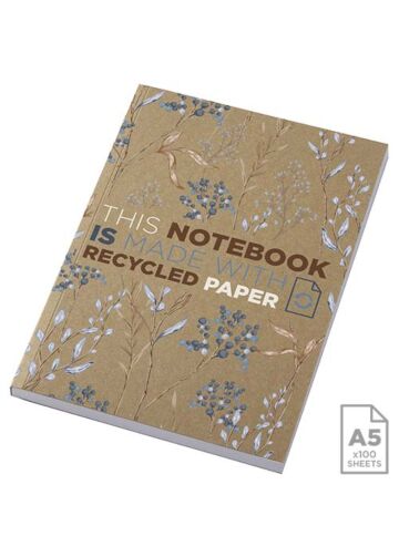 Novella Austen A5 Recycled Soft Cover Kraft Notebook - 100 Sheets