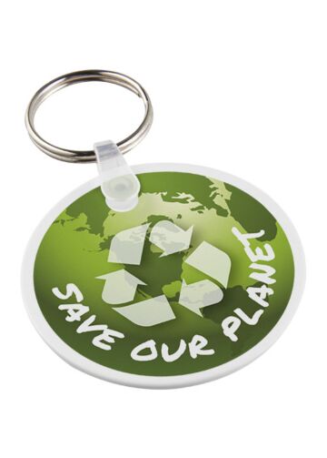 Tait Circle-shaped Recycled Keychain