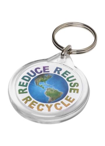 Orb I7 Round Keychain