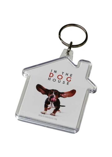 Combo House-shaped Keychain