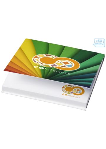 Sticky-mate® Soft Cover Squared Sticky Notes 75x75mm