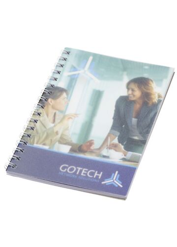 Desk-mate® Spiral A6 Notebook Pp Cover