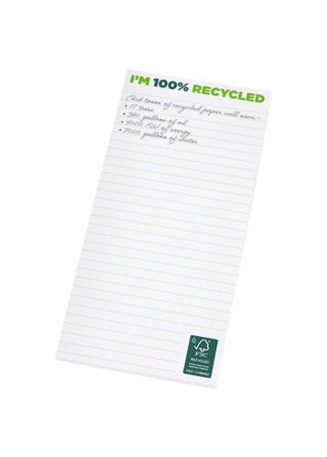 Desk-mate® 1/3 A4 Recycled Notepad