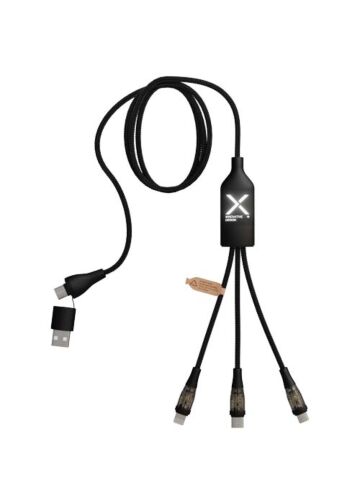 Scx.design C50 5-in-1 Fast Charging 100w/5a Cable With Digital Display