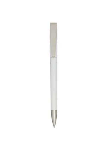 Ana Recycled Plastic Ballpoint Pen (Blue Ink)